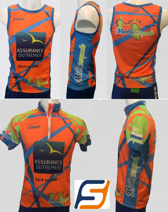 débardeur et maillot running