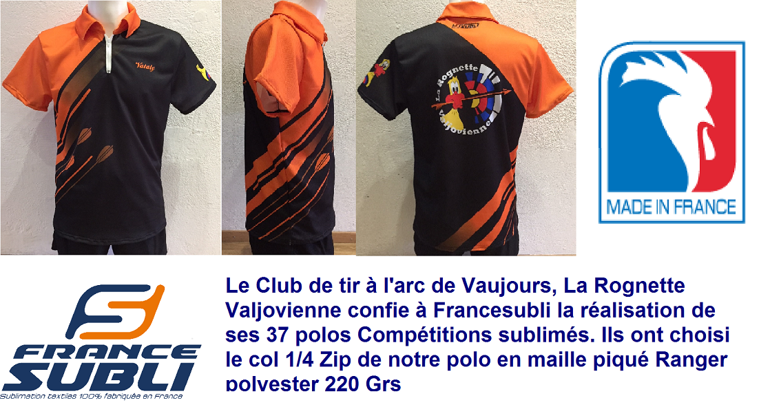 Polos Sublimés La rognette valjovienne