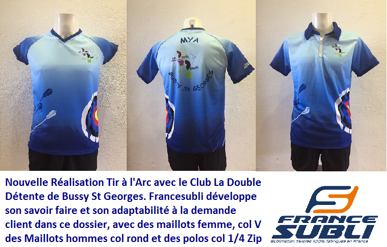 Maillots et polos Double Détente Bussy St Georges