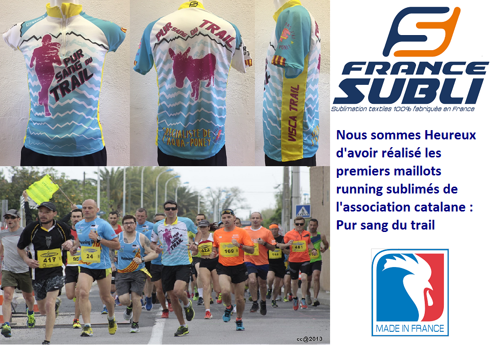 Maillots Running Trail personnalisés