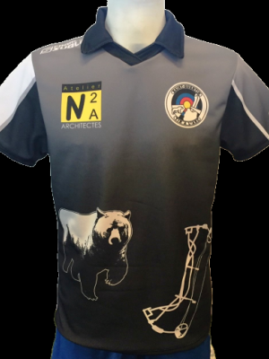 Polos Tir à l'arc personnalisés pour SQTA