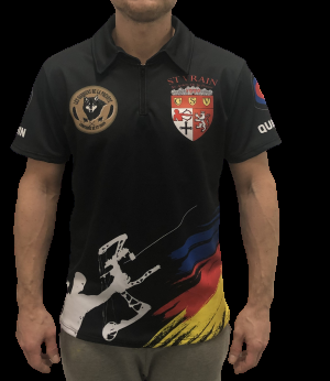 Sublimation pour la Compagnie d'arc de St Vrain "Les Archers de la Prévôté"