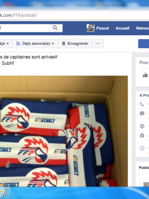 Première Action du Partenariat Francesubli FF Paintball Sportif