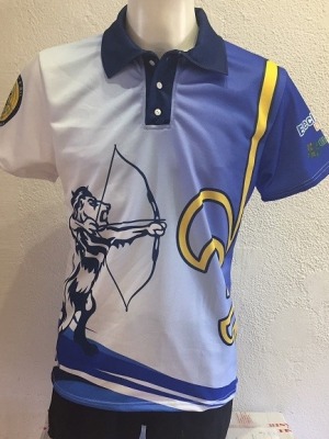 Polos sublimés Tir à l'arc