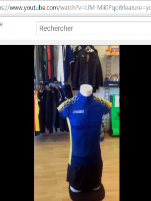 Visualisez à 360° notre maillot sublimé compet Athlétisme